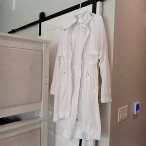 GREAT ATHLETA Women's Bright White Wind/Rain Jacket